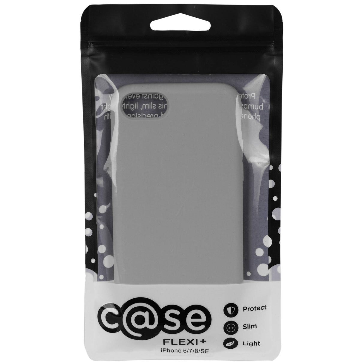 C@SE Flexi Plus iPhone 6/7/8 Case - Space Grey