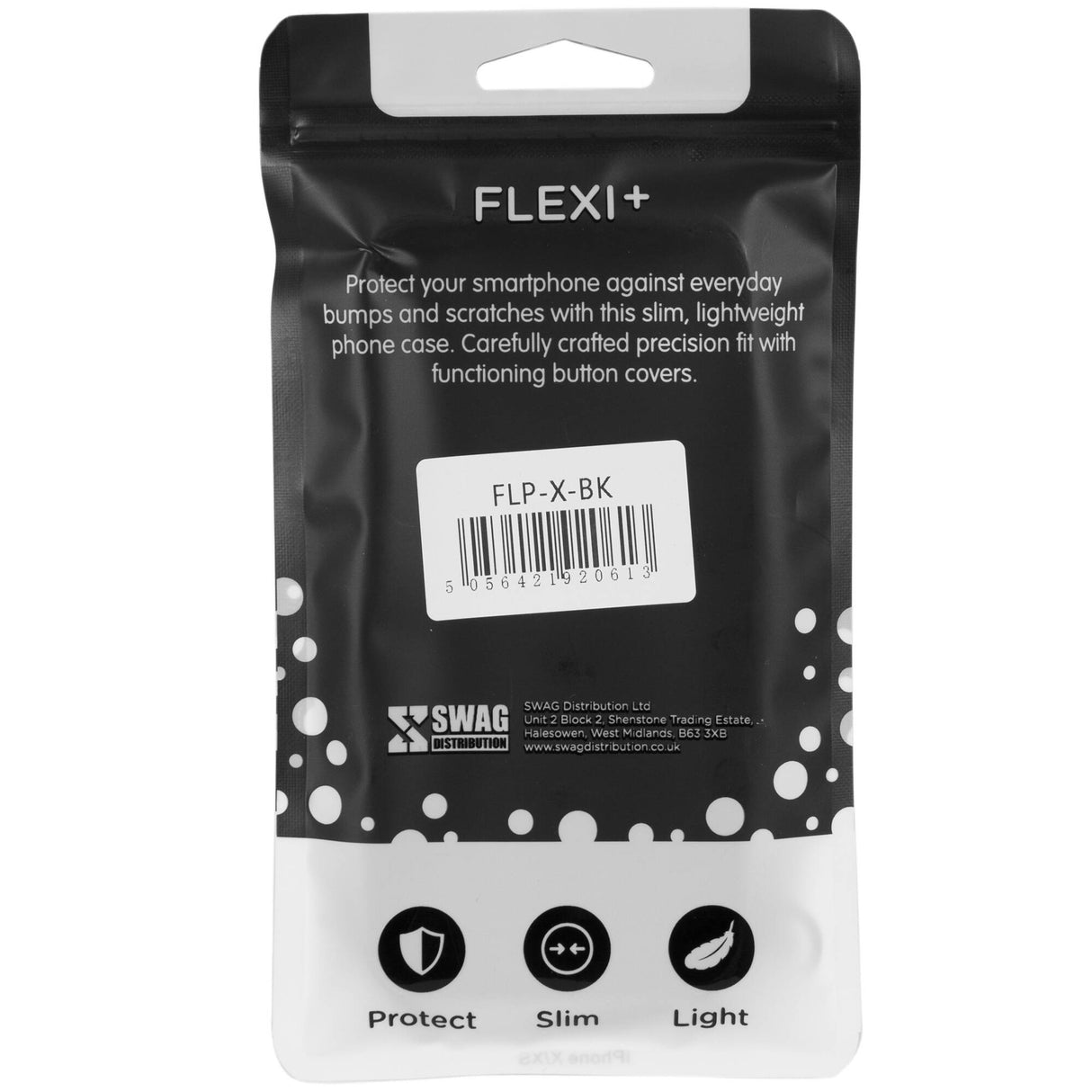 C@SE Flexi Plus iPhone X Case - Black