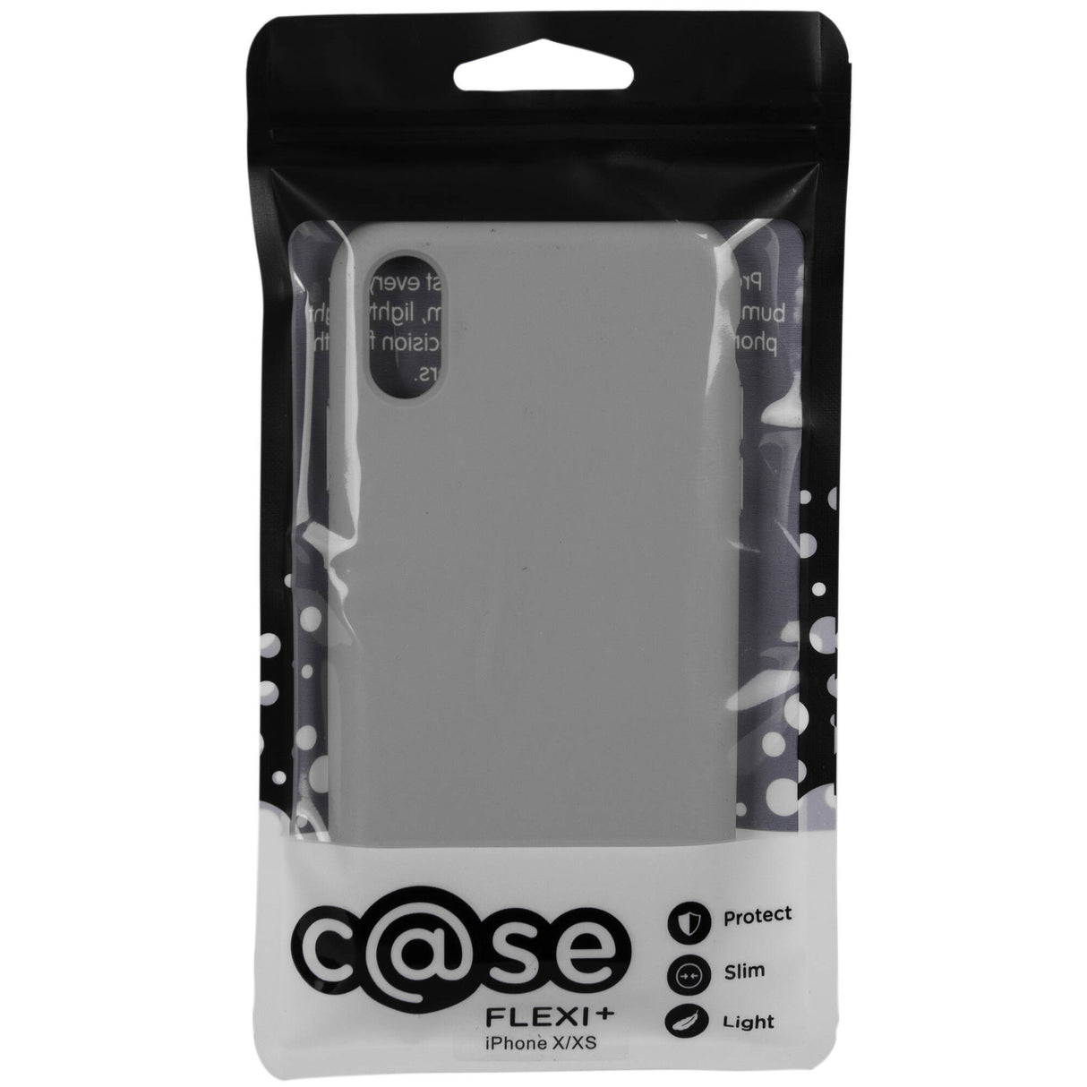 C@SE Flexi Plus iPhone X Case - Space Grey