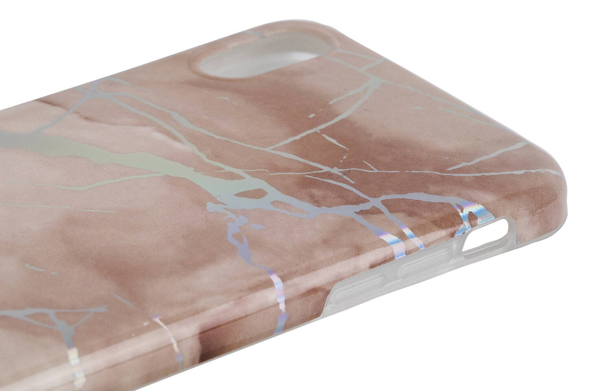 C@SE Flexi Plus iPhone X Case - Pink Marble