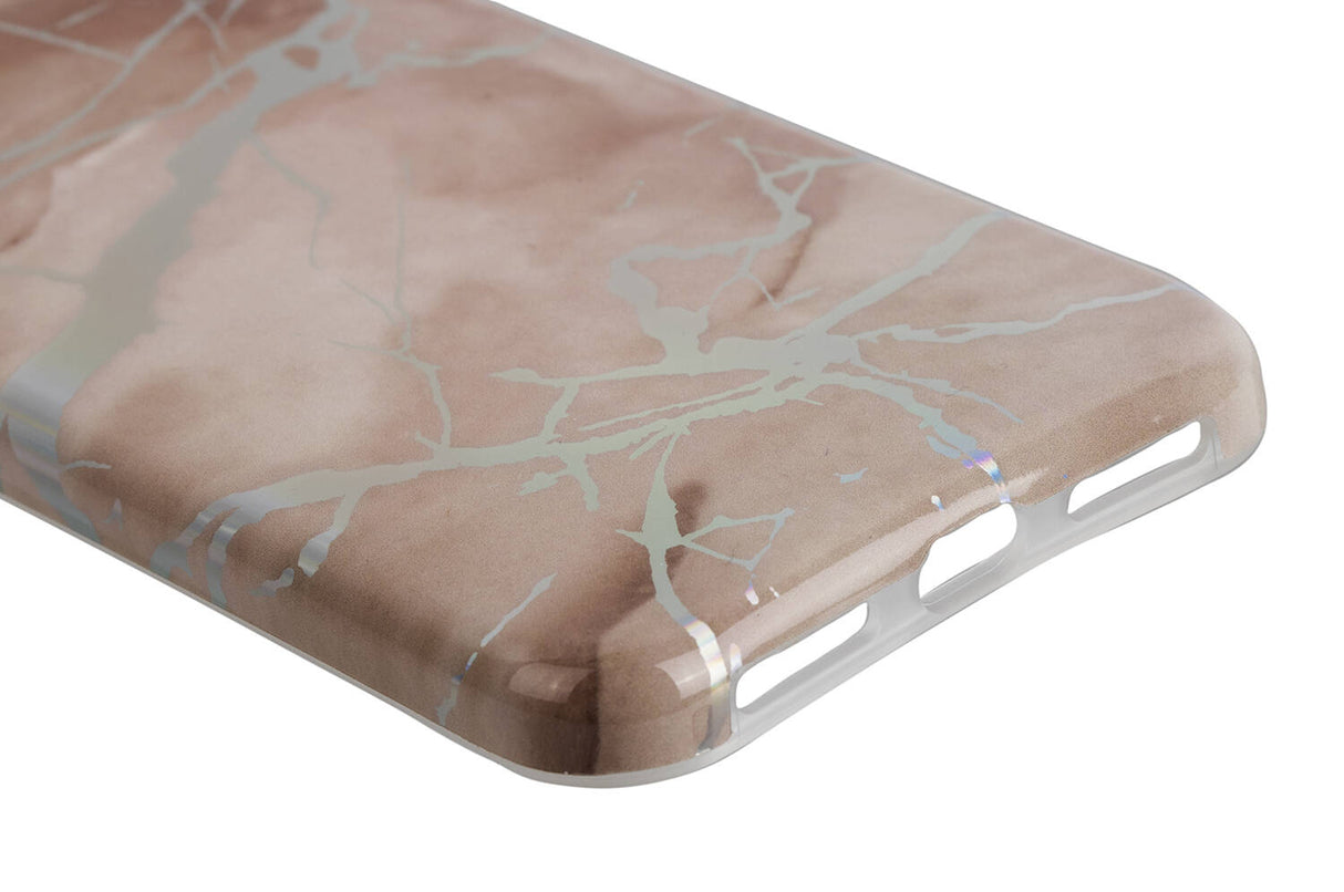 C@SE Flexi Plus iPhone X Case - Pink Marble