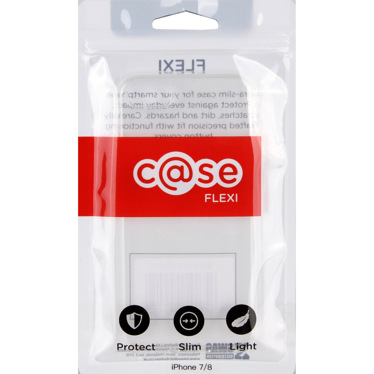 Case Flexi iPhone 7/8 - Transparent