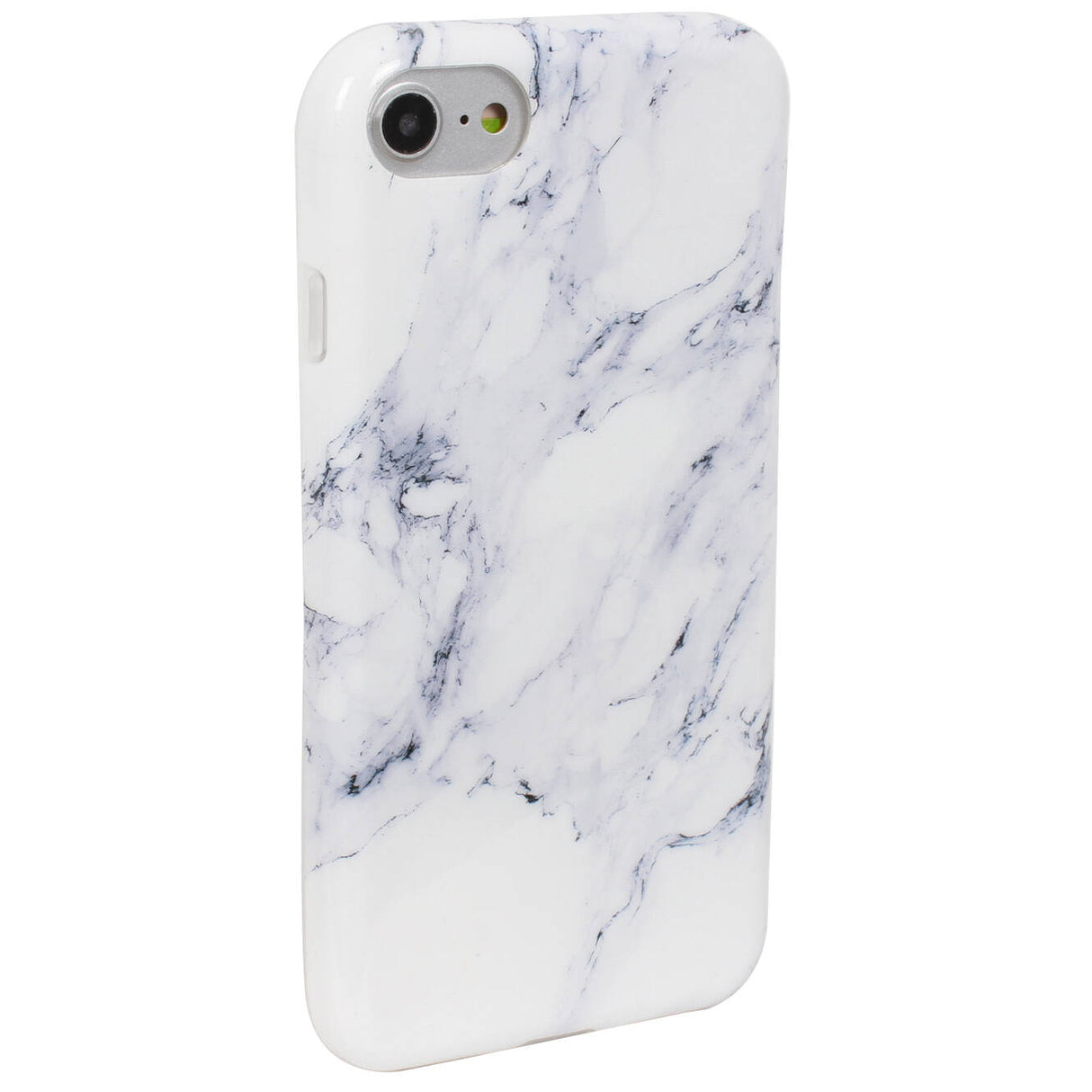 C@se Lux iPhone X Case - White Shadow Marble