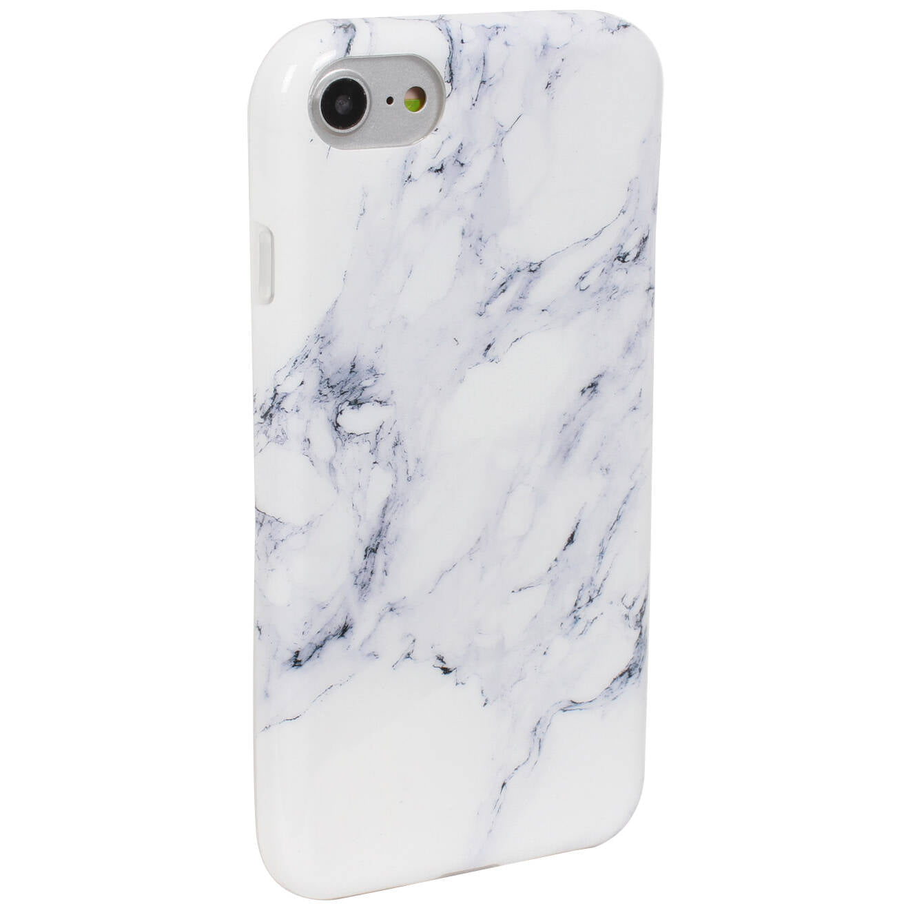 C@se Lux iPhone X Case - White Shadow Marble