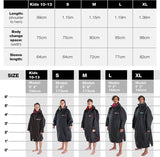 Dryrobe Alpine Adults Advance Long Sleeve Changing Robe - Ice Blue