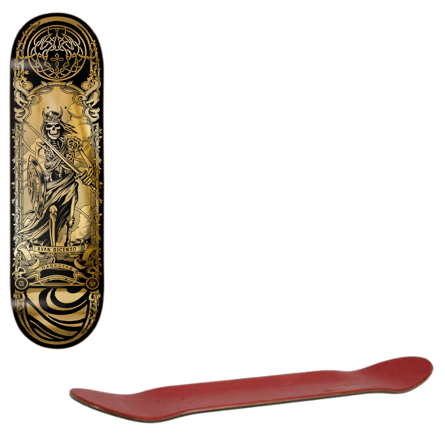 Darkstar Celtic Foil Super Sap R7 Skateboard Deck - Decenzo 8.375"