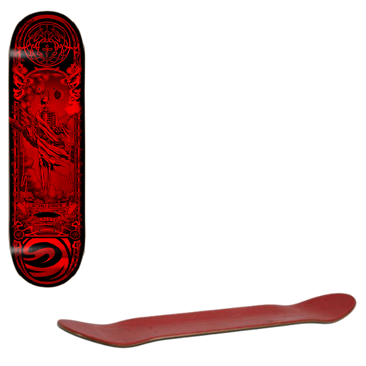 Darkstar Celtic Foil R7 Skateboard Deck - Ke'Chaud 8.25"