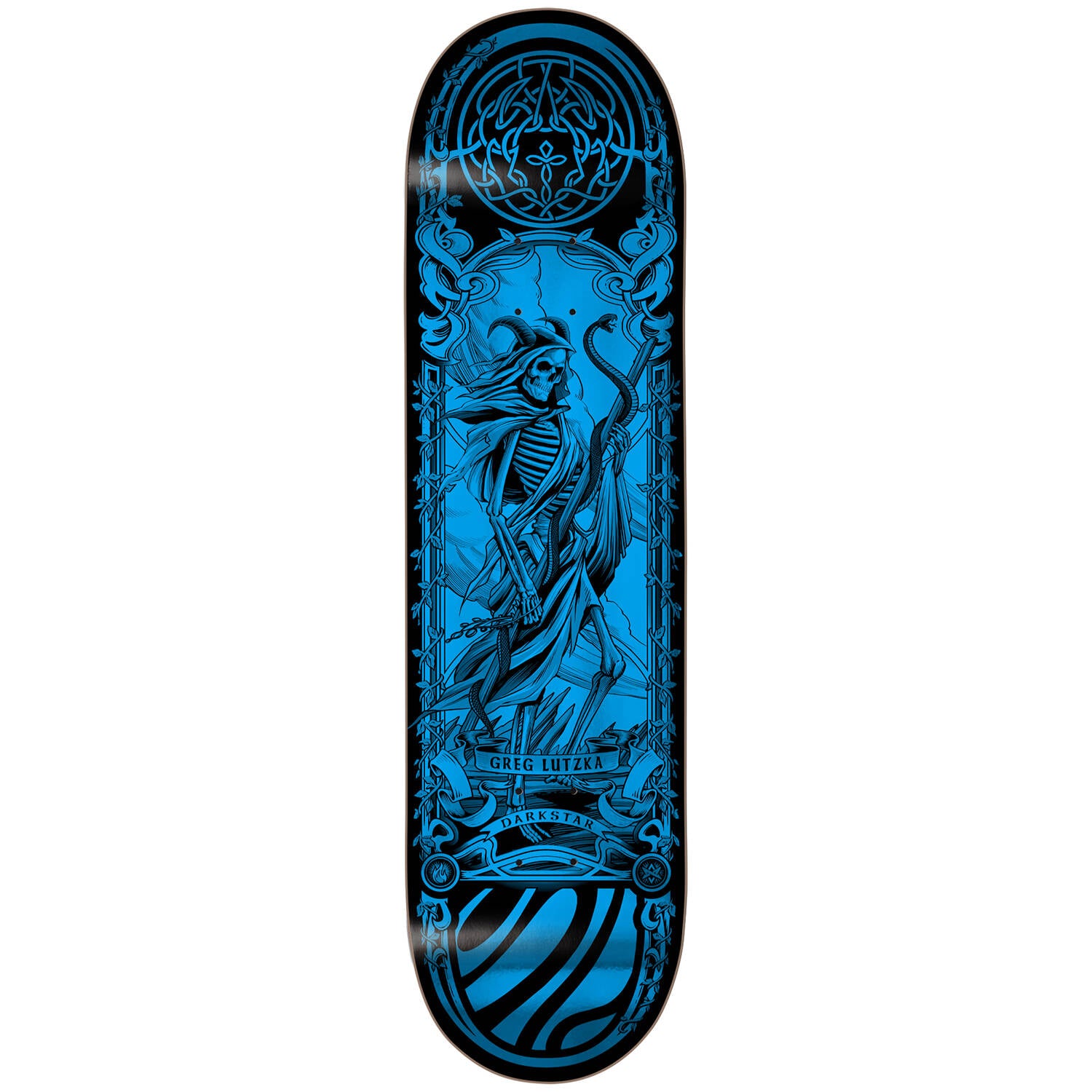 Darkstar Celtic Foil R7 Skateboard Deck - Lutzka 8.125"
