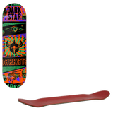 Darkstar Collapse Skateboard Deck - Orange 8.25"