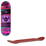 Darkstar Collapse Skateboard Deck - Pink 8"