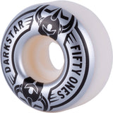 Darkstar Quarter Skateboard Wheels - Silver 51mm