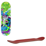 Darkstar Whip Skateboard Deck - Green 7.75"