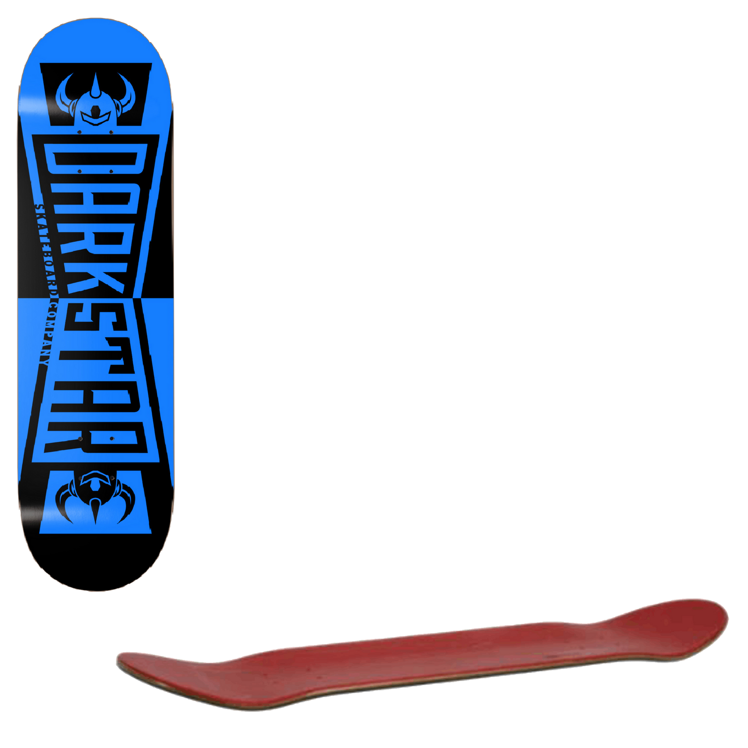 Darkstar Divide Skateboard Deck - Blue 8.25"