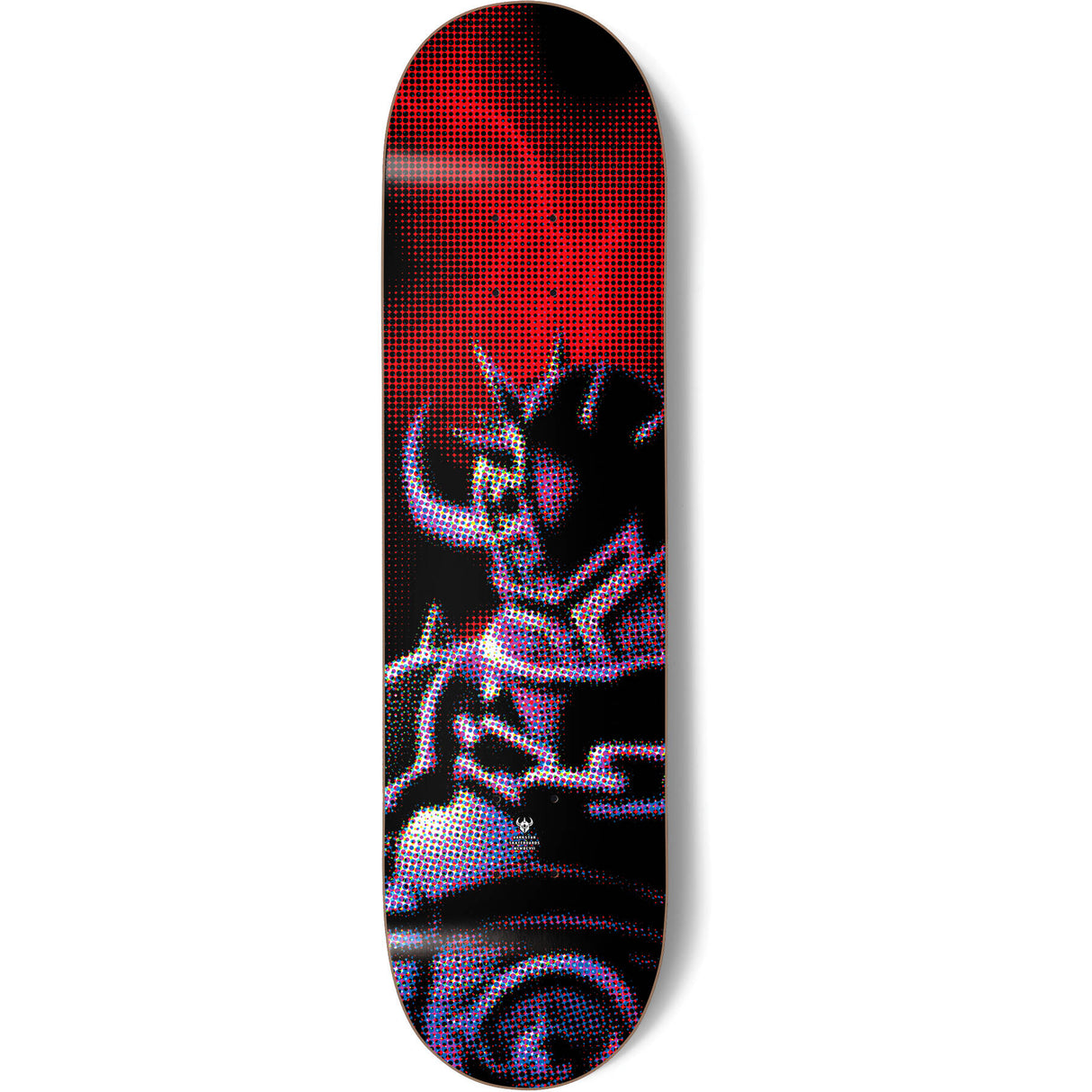 Darkstar Dots Skateboard Deck - Red 7.75"