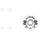 Darkstar Forty Skateboard Wheels - Black/White 52mm