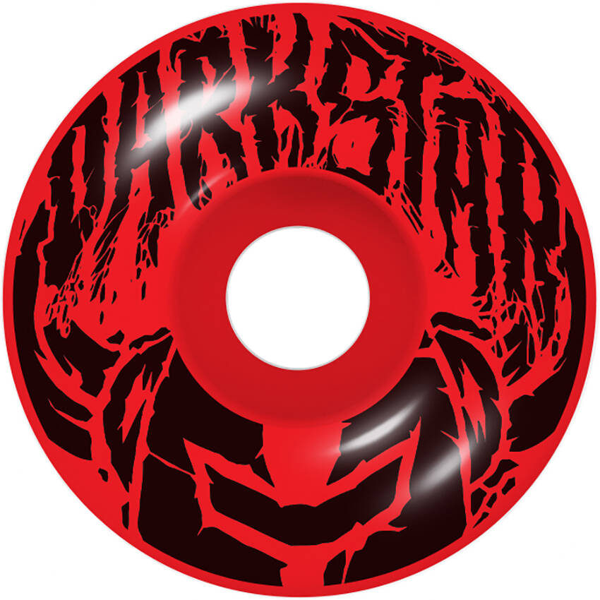 Darkstar Wordmark Complete Skateboard - Red/Blue 8"