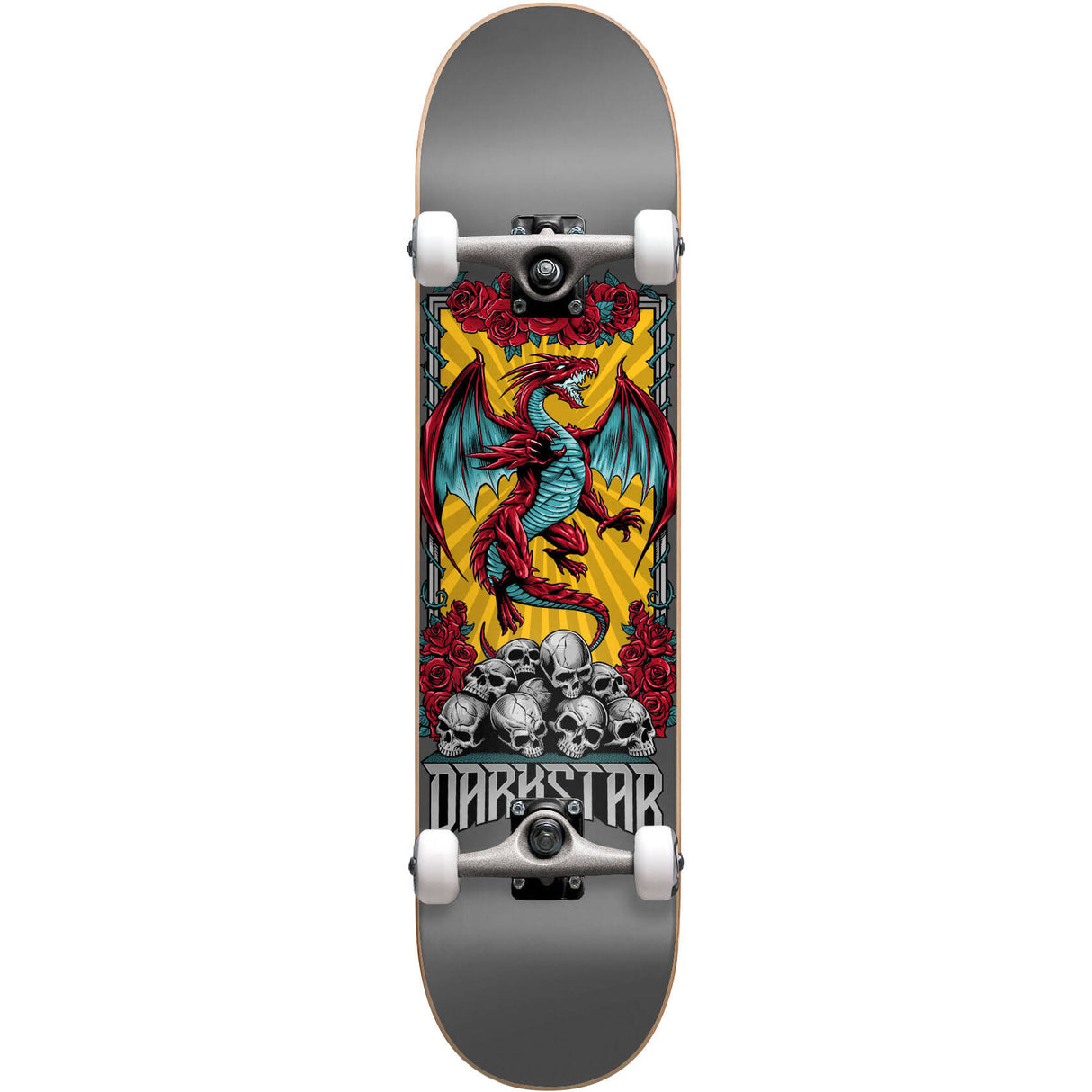 Darkstar Levitate Complete Skateboard - Charcoal 8"
