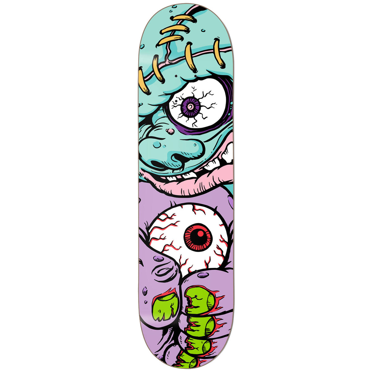 Darkstar x Madballs Skateboard Deck - Fist Face 8"
