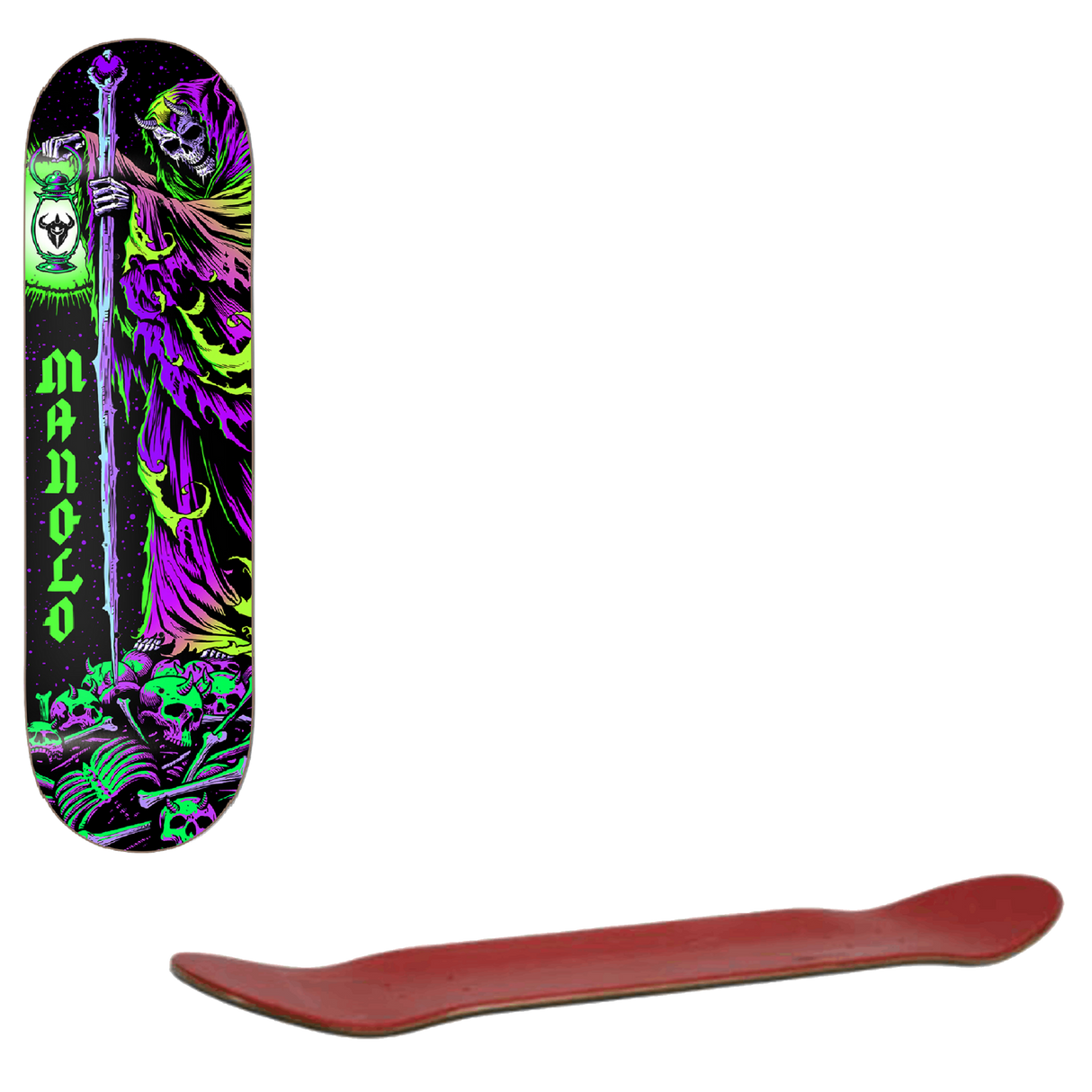 Darkstar Midnight Skateboard Deck - Manolo 8"