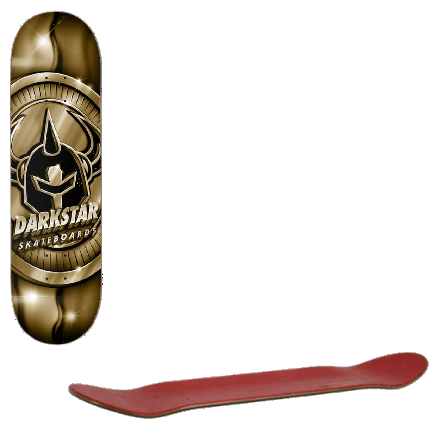 Darkstar Anodize Skateboard Deck - Gold 8.25''
