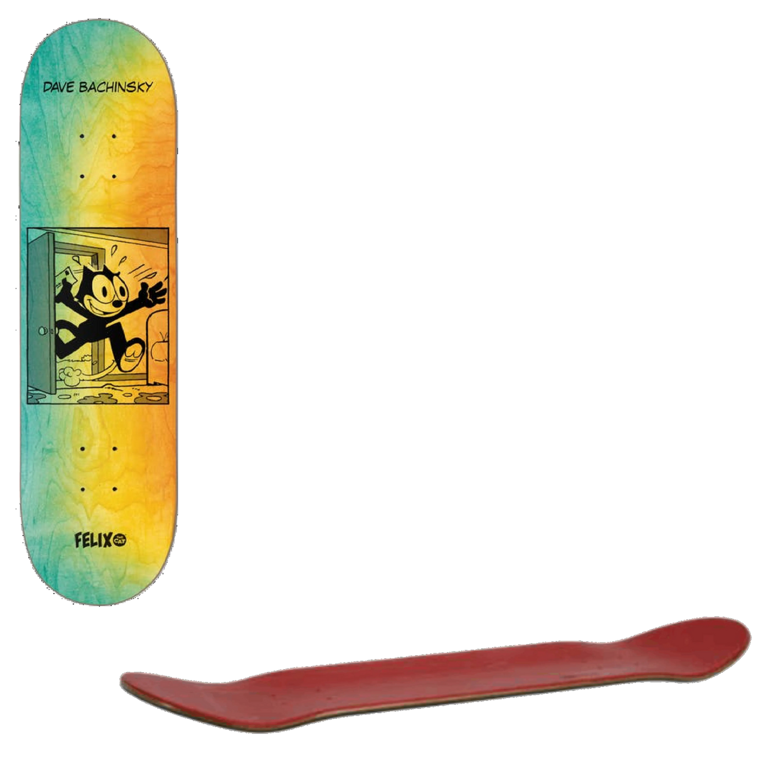 Darkstar Felix Future R7 Skateboard Deck - Bachinsky 8.125''