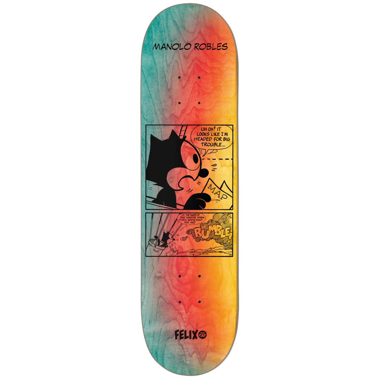 Darkstar Felix Future R7 Skateboard Deck - Manolo 8''