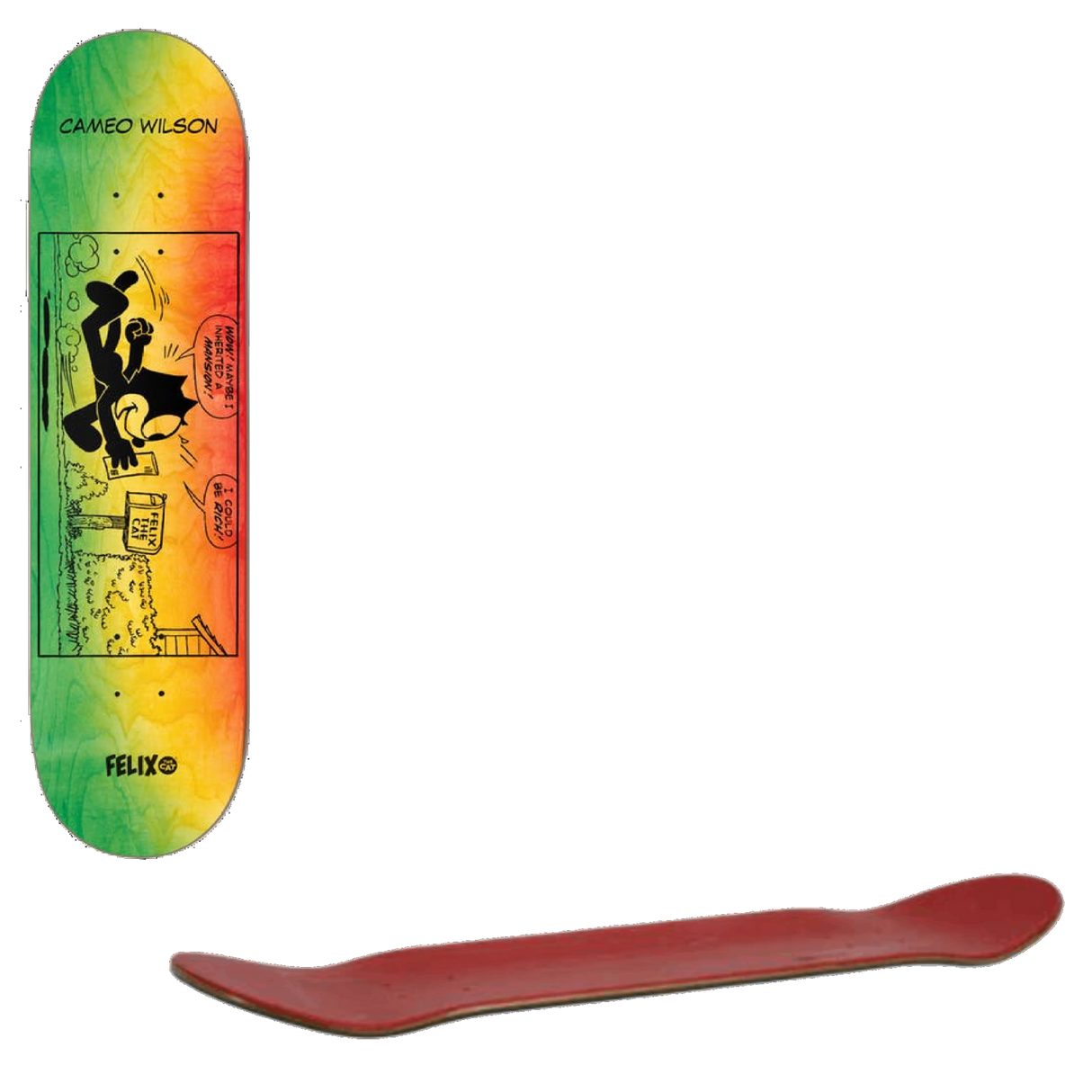Darkstar Felix Future R7 Skateboard Deck - Wilson 8.25''