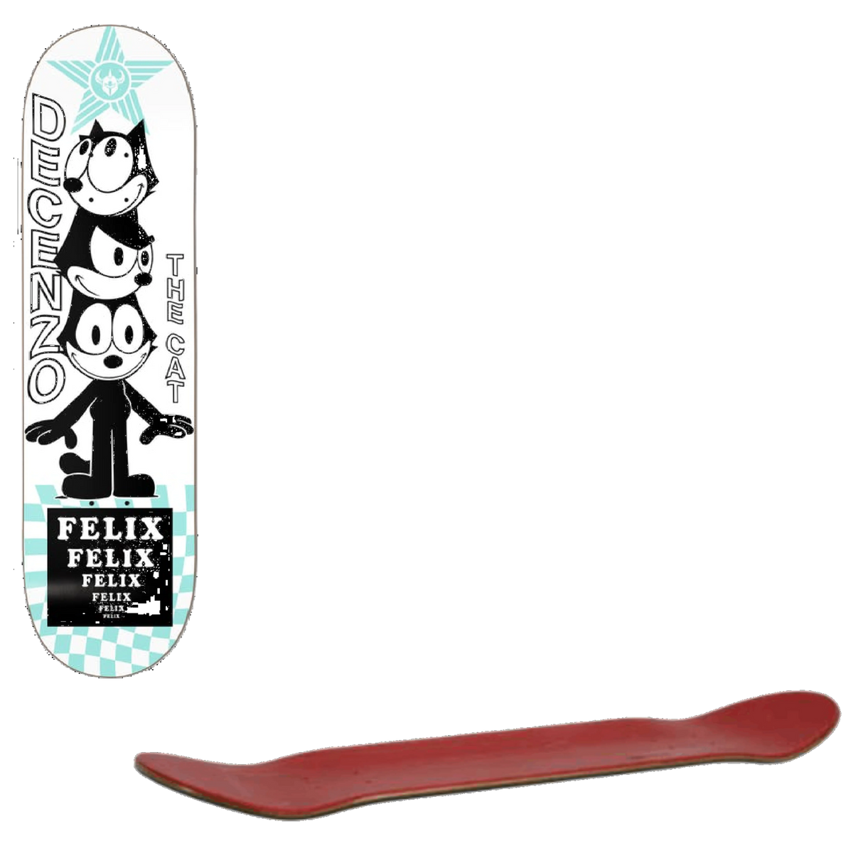 Darkstar Felix Vortex R7 Skateboard Deck - Decenzo 8.375''