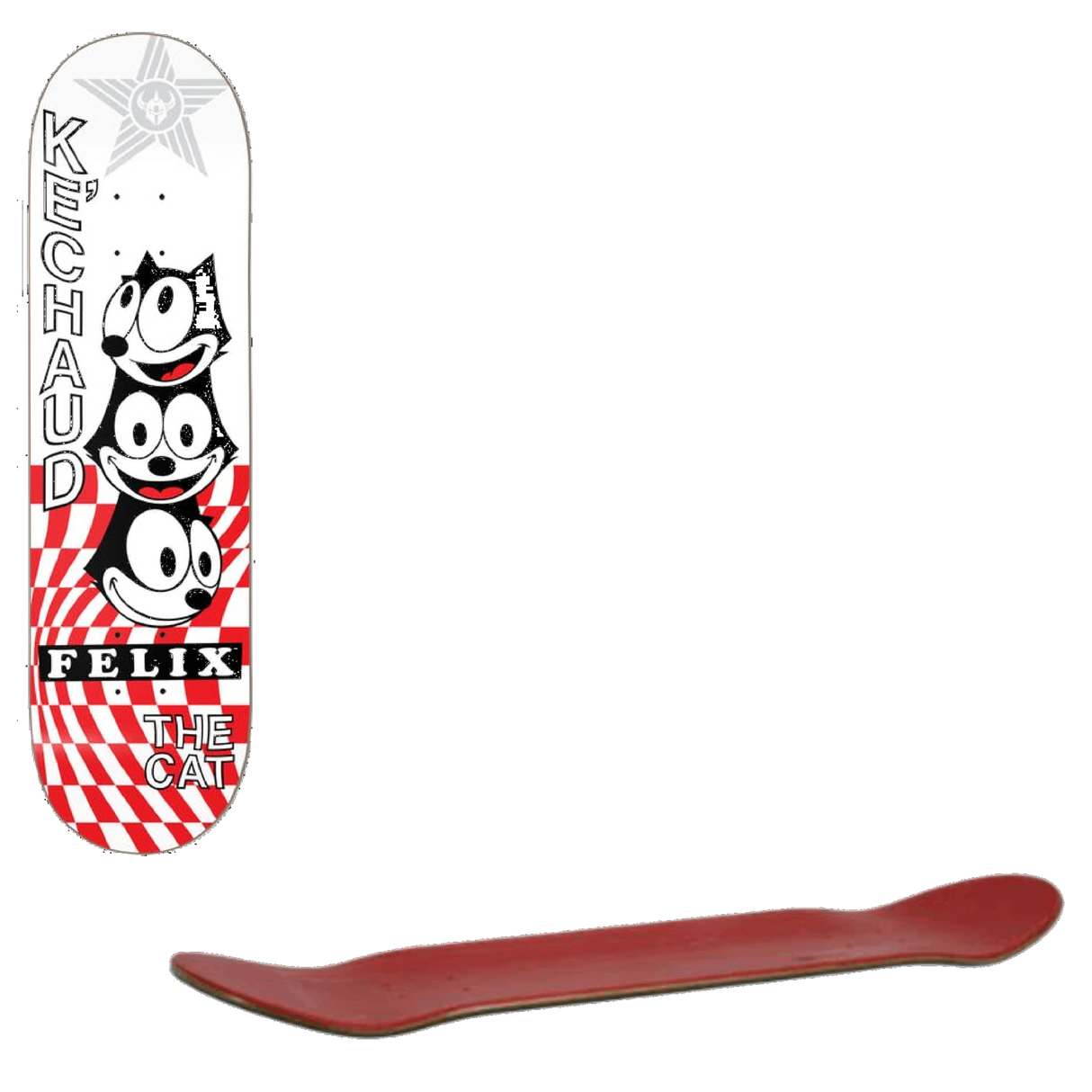 Darkstar Felix Vortex R7 Skateboard Deck - Ke'Chaud Johnson 8''