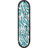 Darkstar Overprint RHM Skateboard Deck - Blue 8''