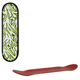 Darkstar Overprint RHM Skateboard Deck - Lime 8.25''