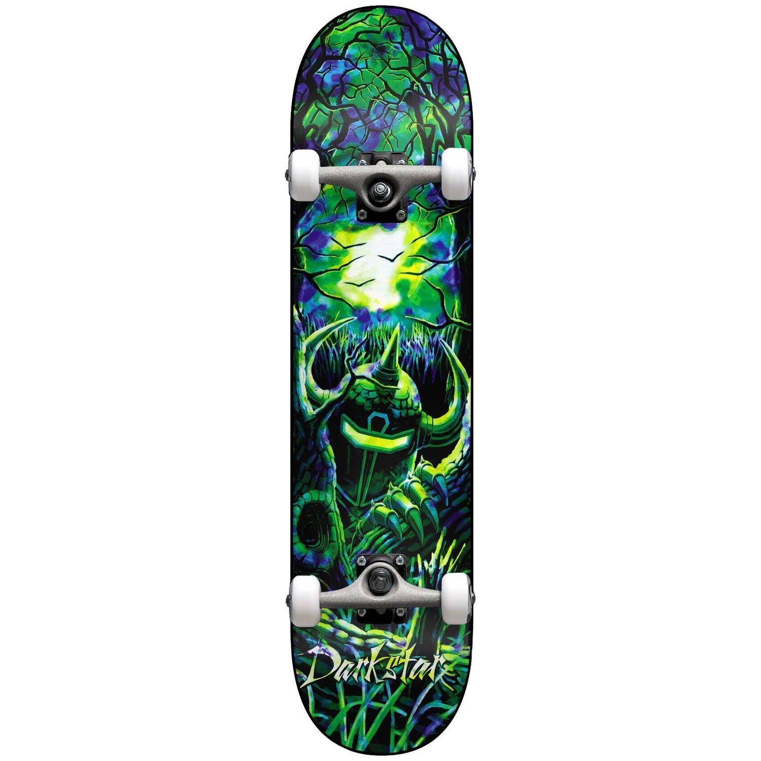 Darkstar Woods FP Complete Skateboard - Green/Blue 8.125''