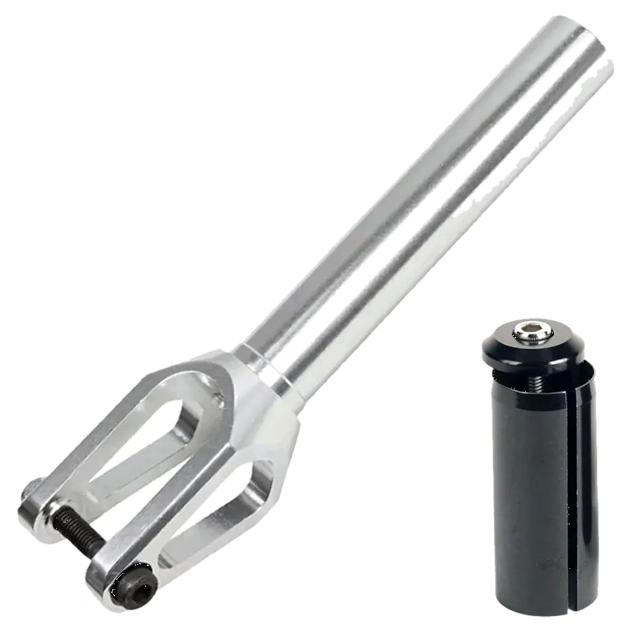 Dare Dimension IHC Scooter Forks - Silver