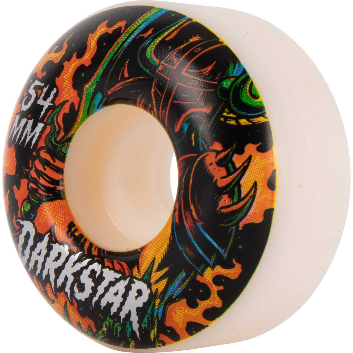 Darkstar Blacklight Skateboard Wheels - Red 54mm