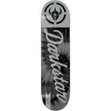 Darkstar Contra Skateboard Deck - Black/Silver 8.375"