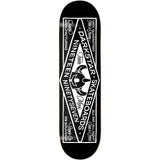 Darkstar General Skateboard Deck - Black 8.25"