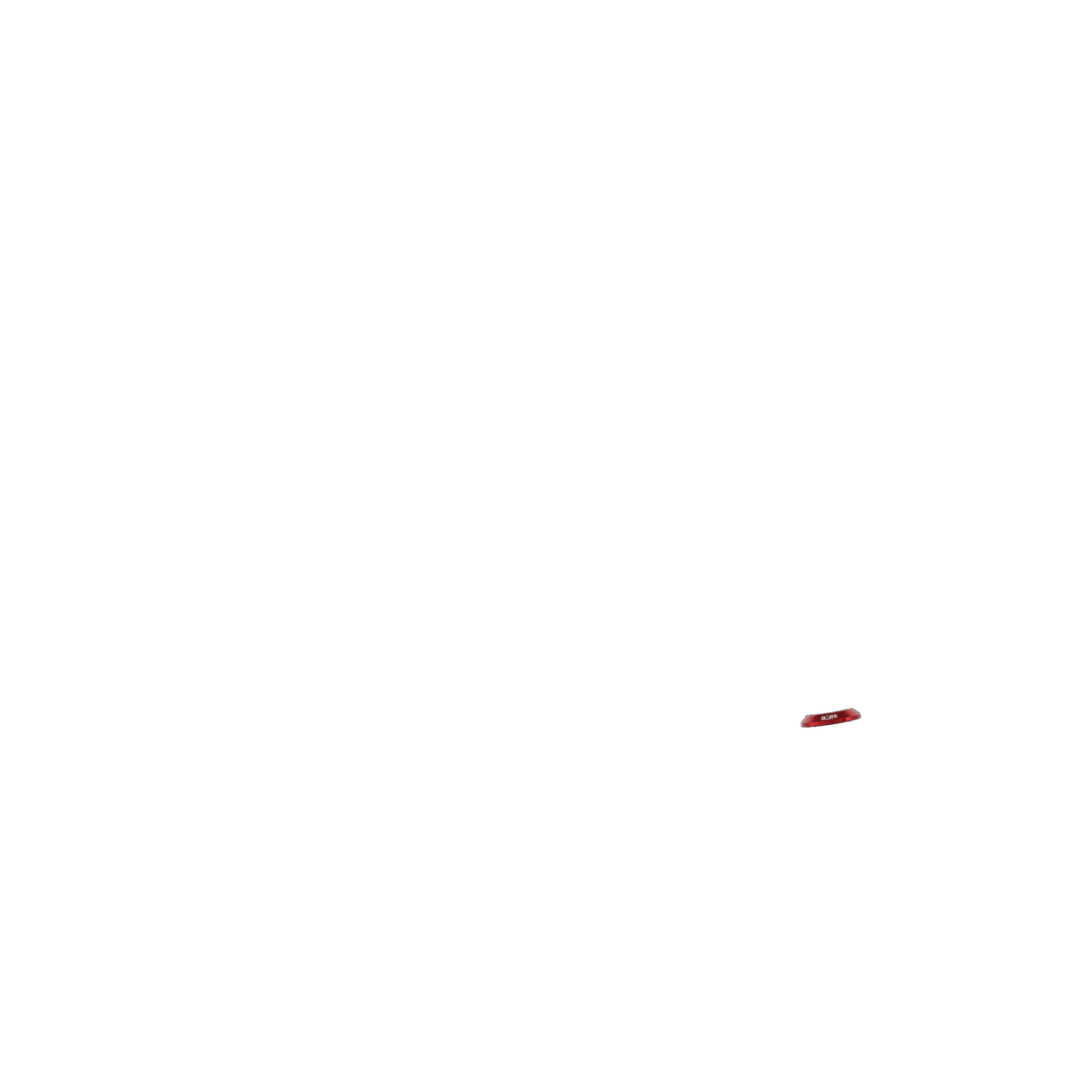 Dare Integrated Headset - Red