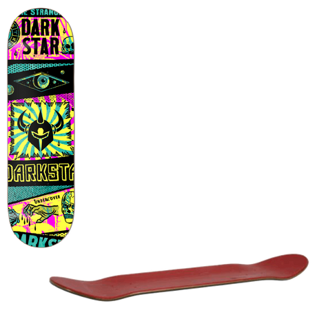 Darkstar Collapse HYB Skateboard Deck - 8"