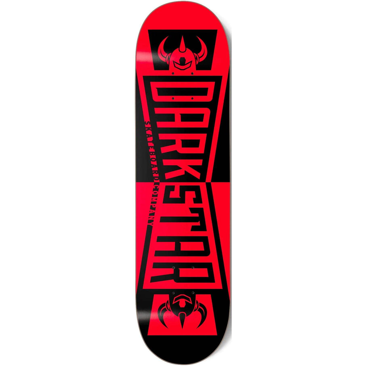 Darkstar Divide Skateboard Deck - Black/Red 7.75''