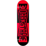 Darkstar Divide Skateboard Deck - Black/Red 7.75''
