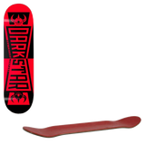 Darkstar Divide Skateboard Deck - Black/Red 7.75''