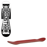 Darkstar Divide Skateboard Deck - Black/White 8.25''