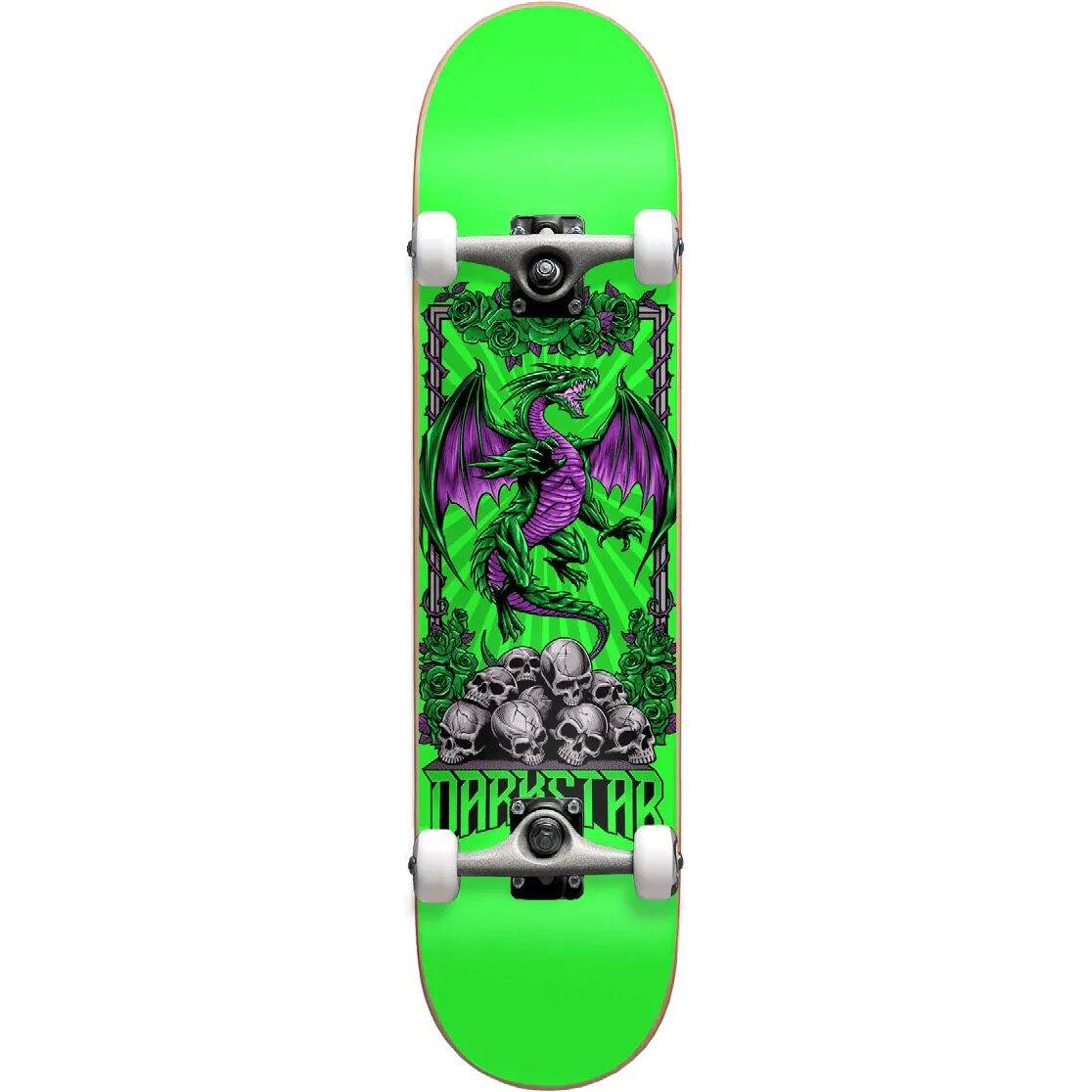 Darkstar Levitate Complete Skateboard - Green 8''