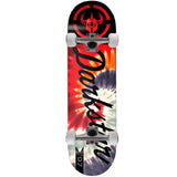 Darkstar Contra Custom Skateboard - Red 8.375"