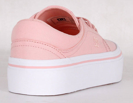 DC Trase Platform Skate Shoes - Rose