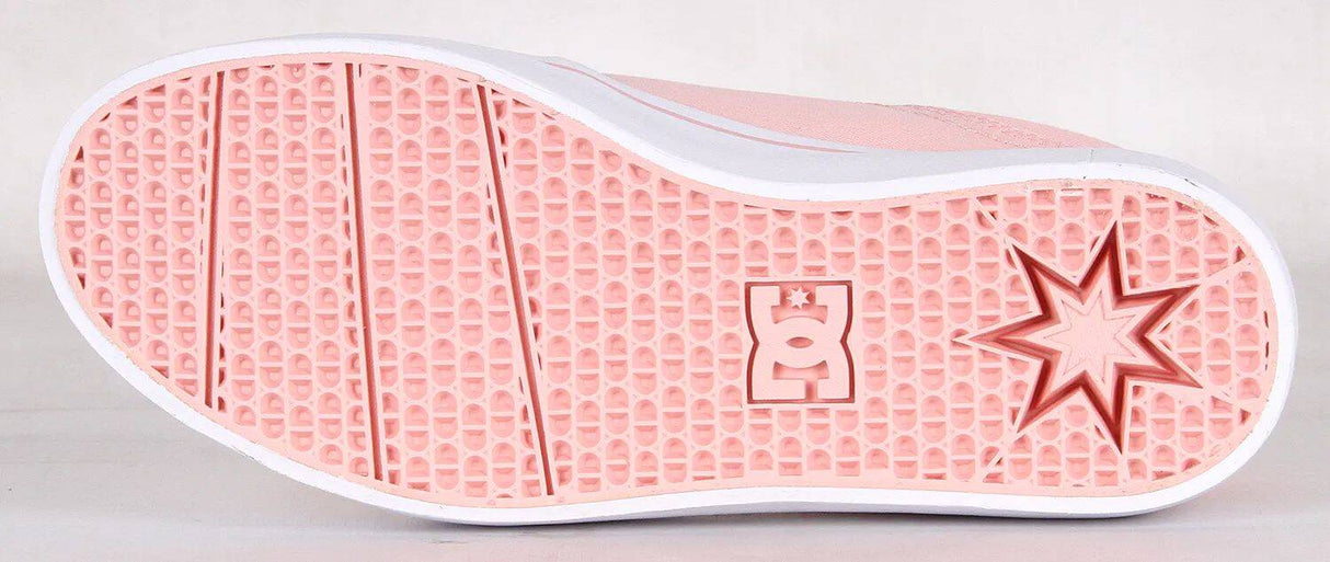 DC Trase Platform Skate Shoes - Rose