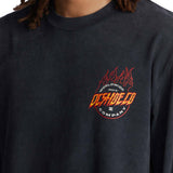 DC Fiery L/S T Shirt - Black