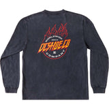 DC Fiery L/S T Shirt - Black