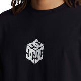DC Jaakko Cubic  T Shirt - Black