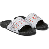 DC x Mandalorian Bolsa Flip-Flops - Black/White/Orange